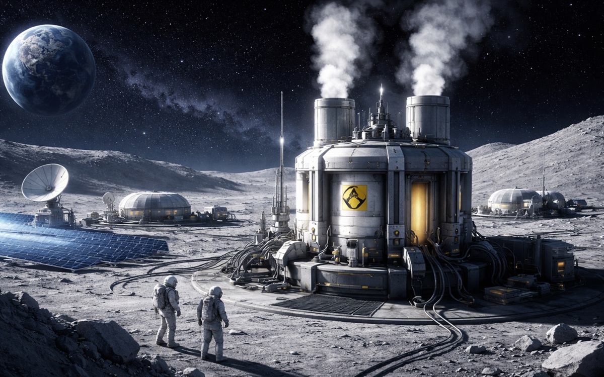 La NASA veut construire une centrale nucléaire sur la Lune d’ici 2030
