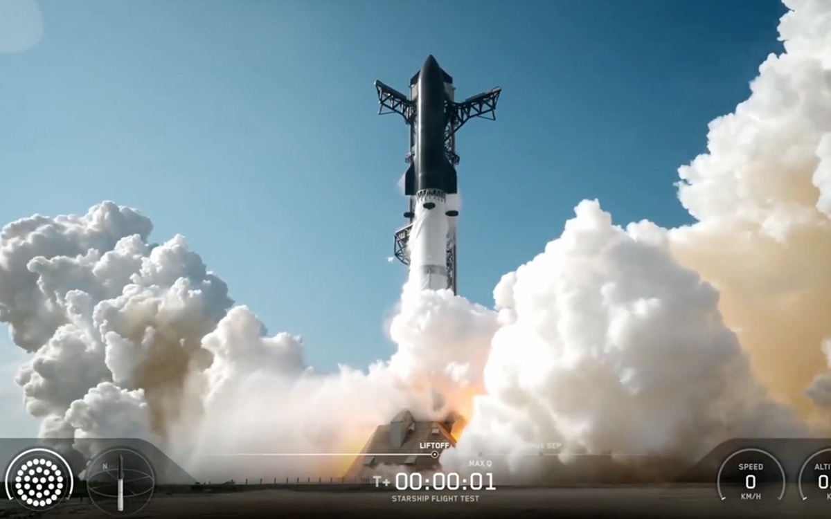 SpaceX : lancement réussi pour la V3 de l’immense vaisseau SpaceX Starship