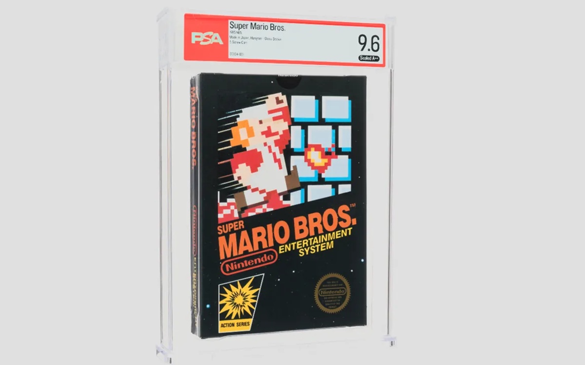 Record historique : une copie de Super Mario Bros. vendue à 3 millions de dollars