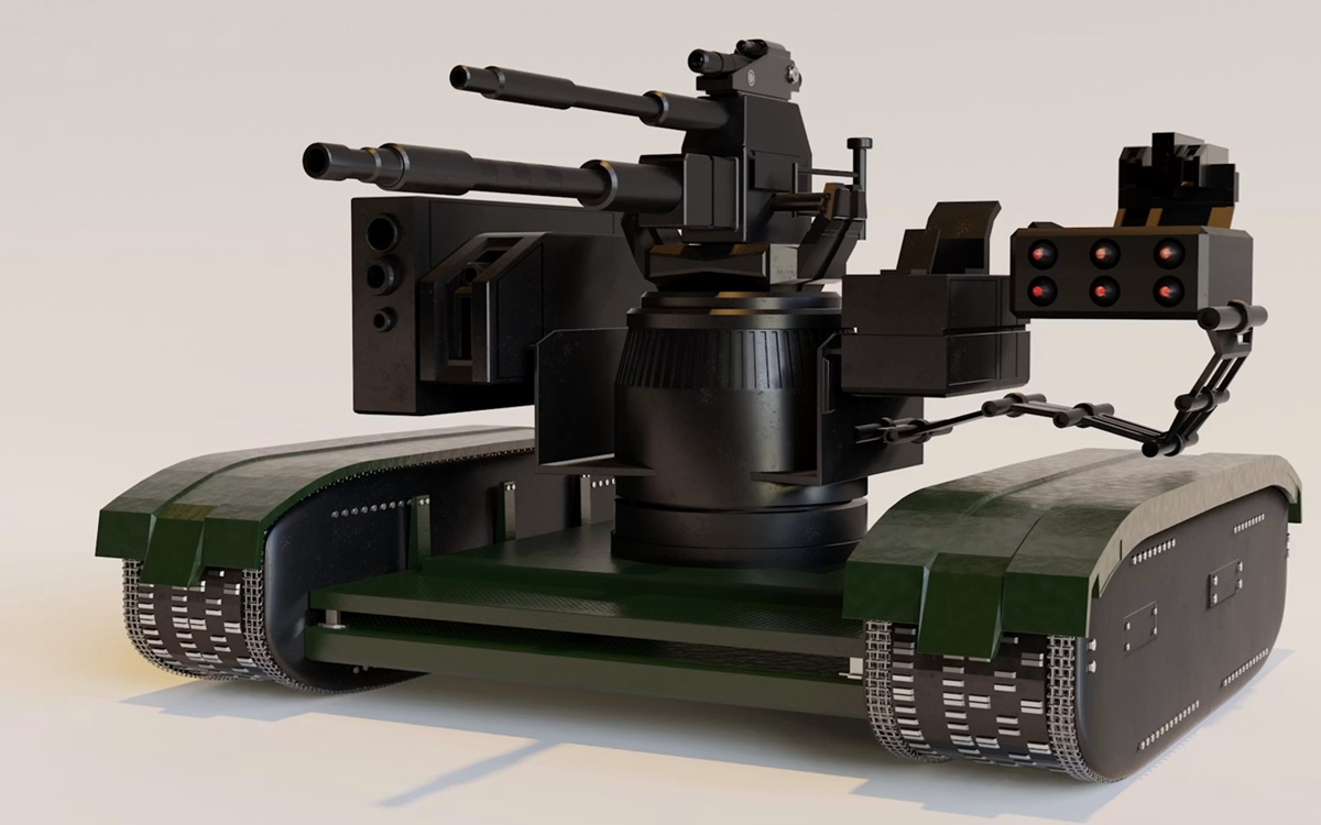 Robot militaire